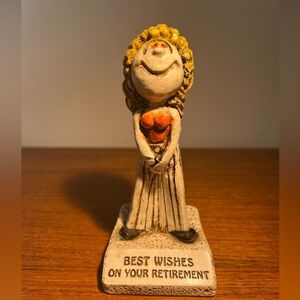 Vintage 1975 Paula Figurine made in Ontario Canada Retirement 552